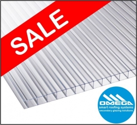 SPECIAL OFFER 10mm clear twinwall polycarbonate