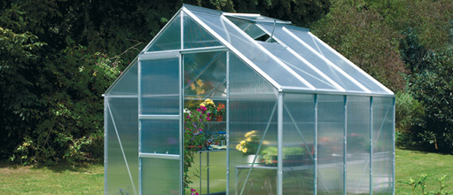 Greenhouse glazing panels
