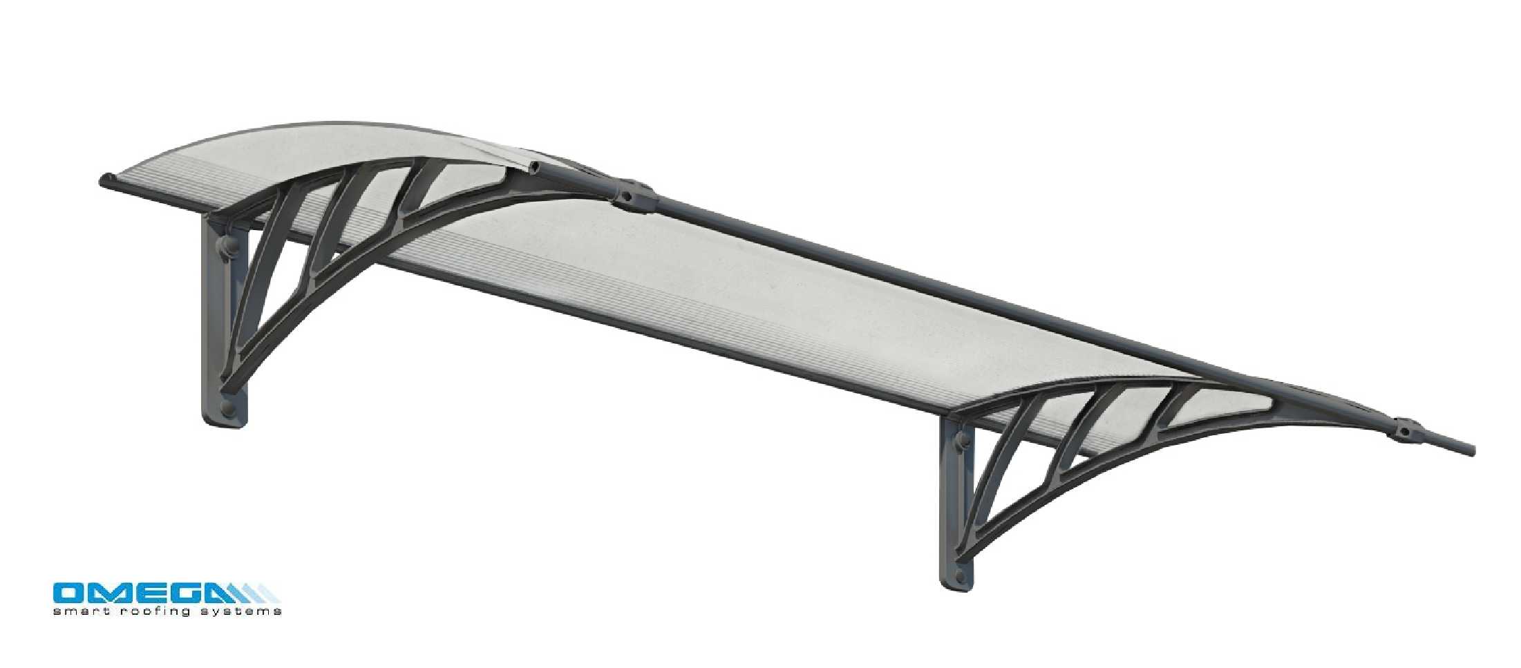 Neo 1350 Door Canopy - 1350mm (W) x 860mm (P)