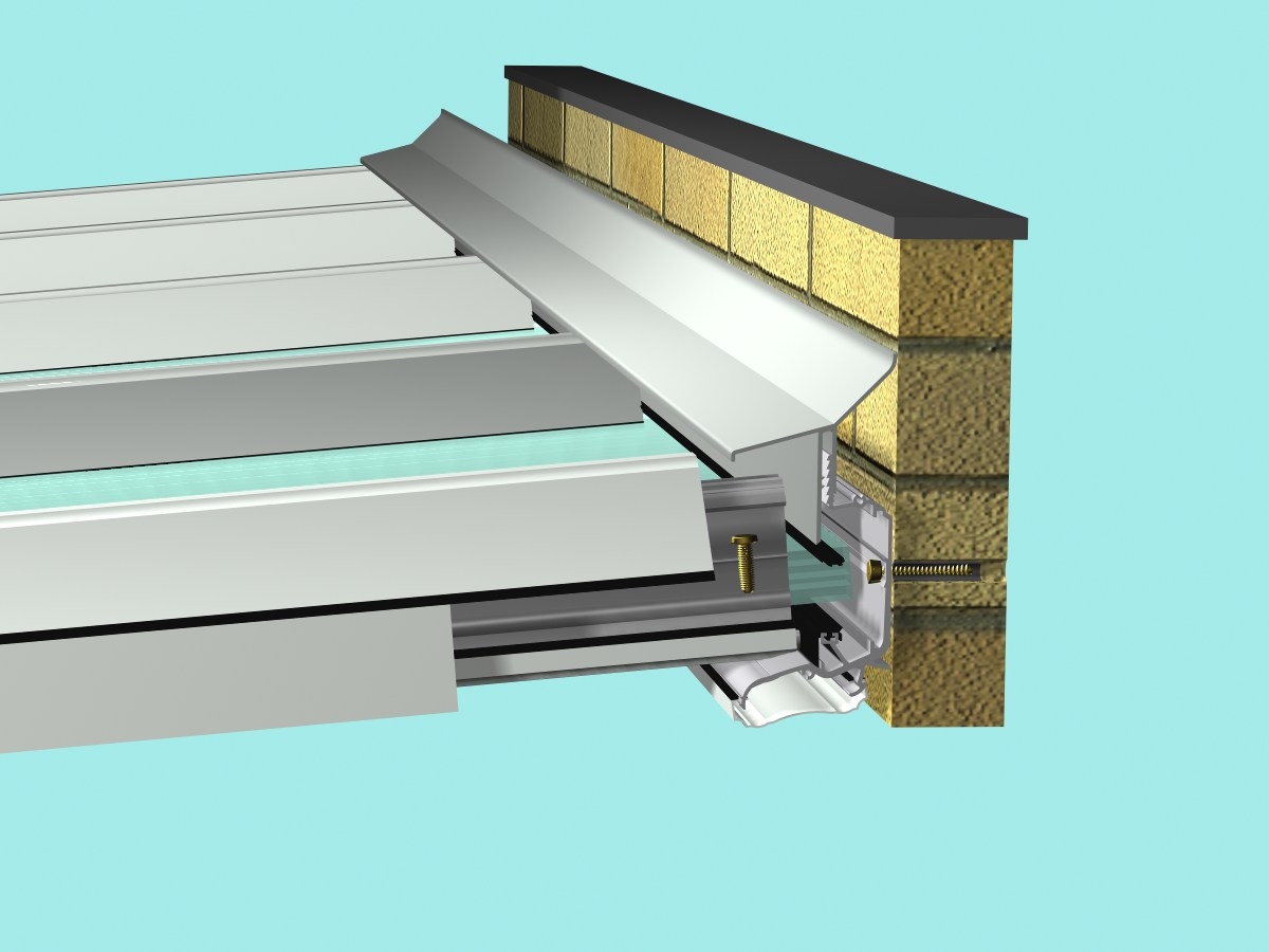 Buy Self-Supporting DIY Conservatory Roof Kit for 25mm polycarbonate, 3.0m wide x 2.5m Projection online today