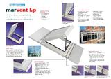 Aluminium/uPVC Conservatory Roof Vent (Bar-to-Bar) for 25mm thick polycarbonate