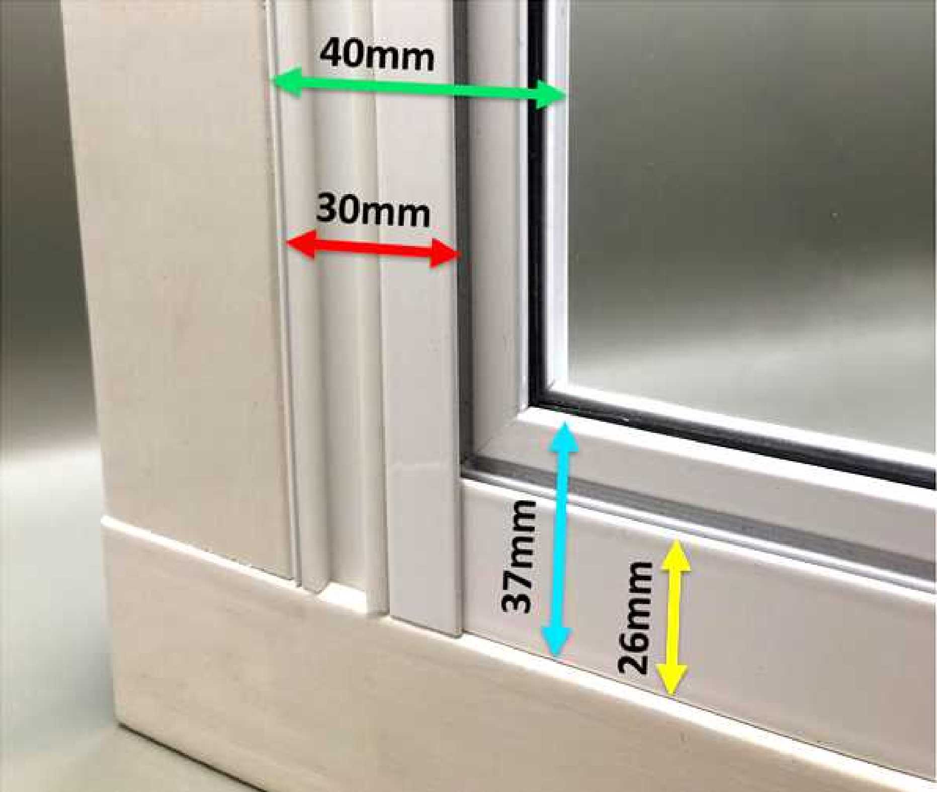 Affordable 2 Panel Horizontal Slider with 6mm Plate Polycarbonate Glazing