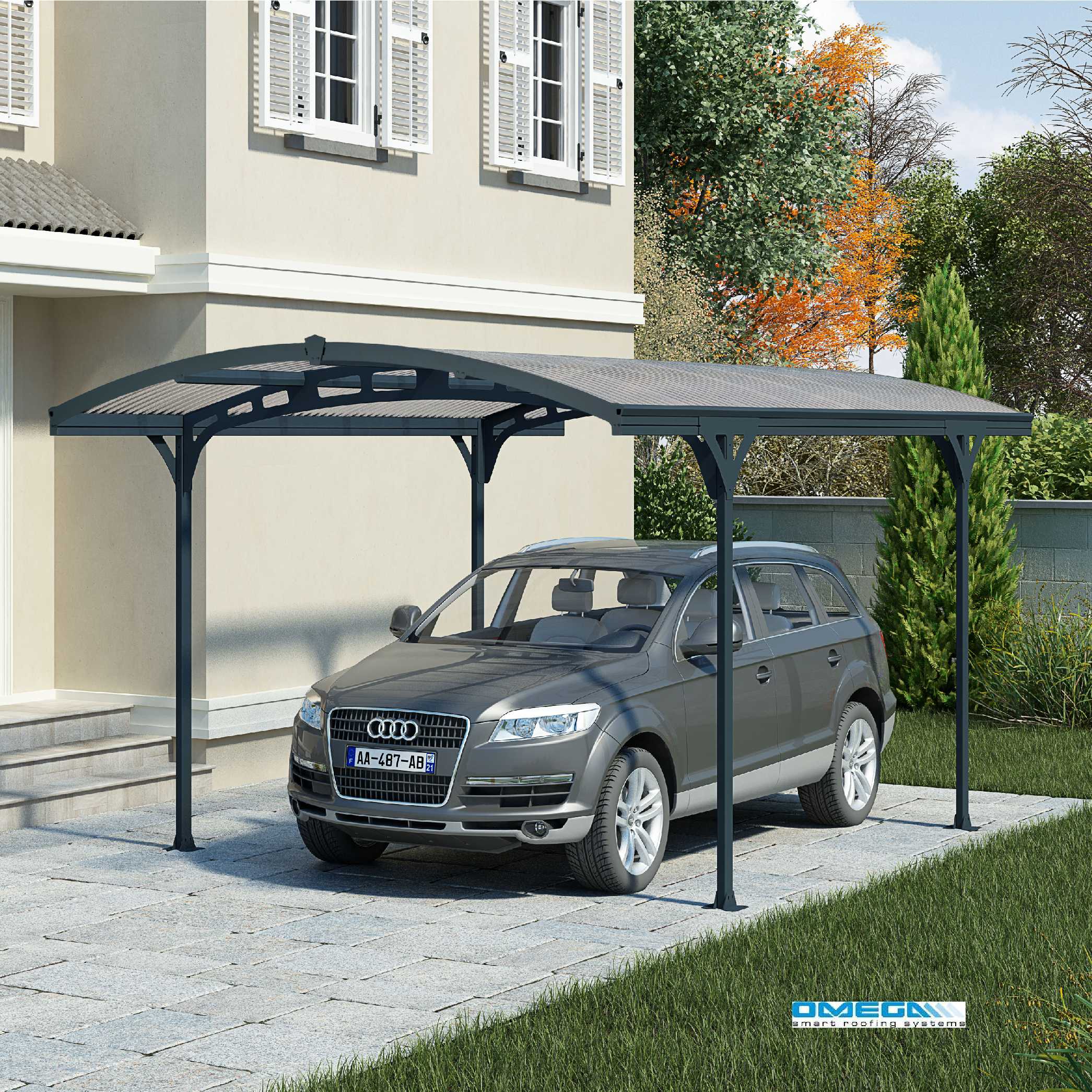 Great deals on Atlas 5000 Curved Freestanding Canopy 4950 x 2879mm