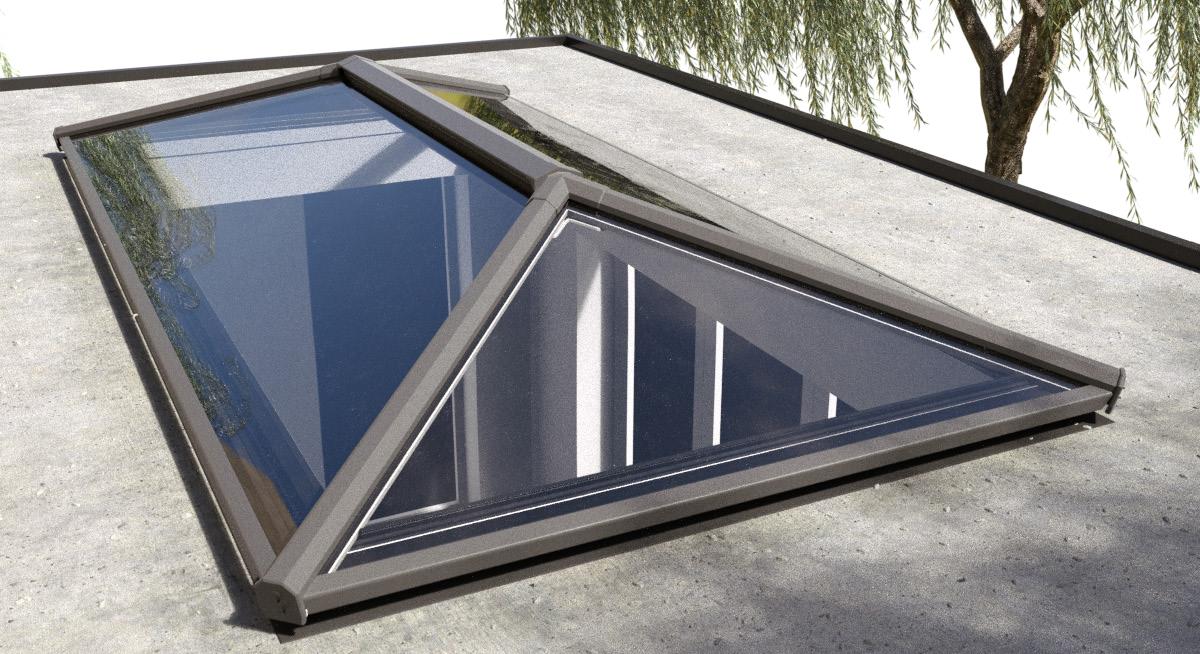 Aluminium Roof Lantern,  Smart Plus  Glass
