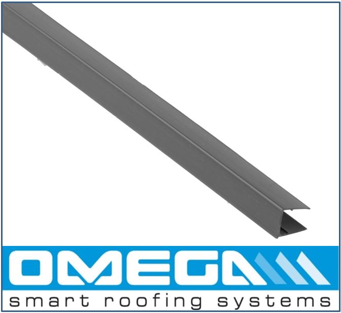 Affordable DIY Conservatory Roof Kit with Anthracite Grey Rafter-Supported Glazing Bars, 6.4m Width x 4.0m Projection